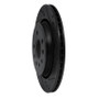 R1 03-11 Cadillac BLS (Mexico) Rear Right Drilled & Slotted Black Brake Rotor