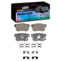 DFC 05-18 Acura RDX Rear 4000 HybriDynamic Brake Pads and Hardware Kit