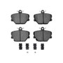 DFC 05-16 Smart Fortwo Front Euro 5000 Ceramic Brake Pads and Hardware Kit