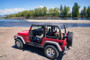 Bestop 97-02 Jeep Wrangler TJ Header Safari Bikini (Spice)