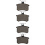 DFC 80-01 Audi V8 Quattro Rear 4000 Hybridynamic Brake Pads