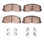 R1 84-91 Dodge 2000 GTX Front Optimum OE Pads & Hardware Kit