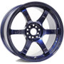 Gram Lights 57NR 18x9.5 +38 5x114.3 Eternal Blue Pearl Wheel
