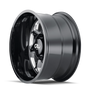 Cali Off-Road 9111 Sevenfold 20x12 / 6x135 BP / -51mm Offset / 87.1mm Hub Gloss Black Milled Wheel