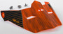 Visor W/screws Colfax Mx-46 Matte Orange/black Md-2x