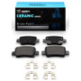 R1 2021-2025 Hyundai Kona Rear R1 Ceramic Pads & Hardware Kit