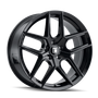 Touren 3279 TR79 22x9.5 / 6x139.7 BP / 30mm Offset / 106mm Hub Gloss Black Wheel
