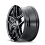 Touren 3279 TR79 22x9.5 / 6x139.7 BP / 30mm Offset / 106mm Hub Gloss Black Wheel
