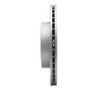 R1 04-10 BMW X3 Front Right Drilled & Slotted Geo-Carbon Rotor
