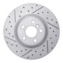 R1 16-26 BMW 530I Xdrive Rear Left Drilled & Slotted Geo-Carbon Rotor