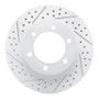 R1 95-04 Toyota 4Runner Front Left Drilled & Slotted Geo-Carbon Rotor