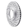 R1 95-04 Toyota Tacoma Front Right Drilled & Slotted Geo-Carbon Rotor