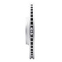 R1 09-15 Toyota Venza Front Right Drilled & Slotted Geo-Carbon Rotor