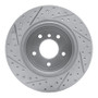 R1 06-10 BMW 530Xi Rear Right Drilled & Slotted Geo-Carbon Rotor