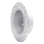 R1 07-12 Lexus Es350 Rear Left Drilled & Slotted Geo-Carbon Rotor