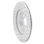 R1 00-05 Toyota Mr2 Spyder Rear Right Drilled & Slotted Geo-Carbon Rotor