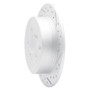 R1 00-10 Pontiac Vibe Rear Right Drilled & Slotted Geo-Carbon Rotor