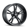 Ridler 606 20x9 / 5x115 BP / 18mm Offset / 72.62mm Hub Matte Black Wheel