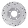 R1 99-06 BMW 325I (USA/Canada) Rear Right Drilled & Slotted Geo-Carbon Rotor
