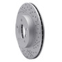 R1 99-08 BMW 325Xi Front Right Drilled & Slotted Geo-Carbon Rotor