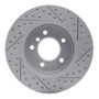 R1 99-08 BMW Z4 Front Left Drilled & Slotted Geo-Carbon Rotor