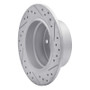 R1 96-02 BMW Z3 Rear Right Drilled & Slotted Geo-Carbon Rotor