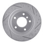 R1 96-02 BMW Z3 Rear Right Drilled & Slotted Geo-Carbon Rotor