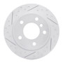 R1 96-02 BMW Z3 Rear Left Drilled & Slotted Geo-Carbon Rotor