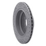 R1 96-03 BMW 530I Rear Right Drilled & Slotted Geo-Carbon Rotor