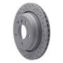 R1 96-03 BMW 525I (USA/Canada) Rear Left Drilled & Slotted Geo-Carbon Rotor