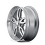 Ridler 608 20x8.5 / 5x120.65 BP / 0mm Offset / 72.62mm Hub Gloss Grey Milled Wheel