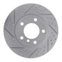 R1 95-98 BMW Z3 Front Right Drilled & Slotted Geo-Carbon Rotor