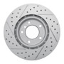 R1 95-02 BMW M3 Left Front Drilled & Slotted Geo-Carbon Rotor