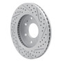 R1 04-08 Ford F-150 Rwd Front Left Drilled & Slotted Geo-Carbon Rotor