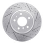 R1 91-01 BMW 740Il Rear Right Drilled & Slotted Geo-Carbon Rotor