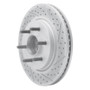 R1 04-08 Ford F-150 Rwd Front Right Drilled & Slotted Geo-Carbon Rotor