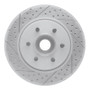 R1 04-08 Ford F-150 Rwd Front Left Drilled & Slotted Geo-Carbon Rotor