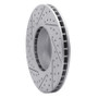 R1 91-01 BMW 540I Front Left Drilled & Slotted Geo-Carbon Rotor