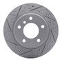 R1 91-99 BMW 328Is Rear Left Drilled & Slotted Geo-Carbon Rotor