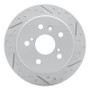 R1 92-03 Lexus Es300 Rear Right Drilled & Slotted Geo-Carbon Rotor
