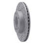 R1 91-06 BMW 328I Front Left Drilled & Slotted Geo-Carbon Rotor