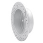 R1 92-03 Lexus Es300 Rear Left Drilled & Slotted Geo-Carbon Rotor