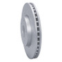 R1 02-05 Ford Explorer Front Right Drilled & Slotted Geo-Carbon Rotor