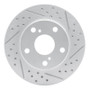 R1 92-01 Toyota Camry Front Right Drilled & Slotted Geo-Carbon Rotor