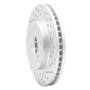 R1 92-01 Toyota Camry Front Right Drilled & Slotted Geo-Carbon Rotor