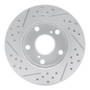 R1 92-01 Toyota Camry Front Right Drilled & Slotted Geo-Carbon Rotor