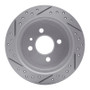R1 84-91 BMW 325Ix Rear Right Drilled & Slotted Geo-Carbon Rotor
