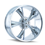 Ridler 695 18x9.5 / 5x127 BP / 6mm Offset / 83.82mm Hub Chrome Wheel