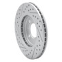 R1 84-91 BMW 325E Front Right Drilled & Slotted Geo-Carbon Rotor