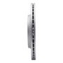 R1 07-18 Volvo S80 Rear Right Drilled & Slotted Geo-Carbon Rotor
